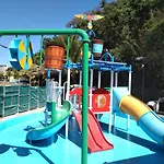C204 AP-Aldeia do Lago com cozinha e churrasqueira em Caldas Novas