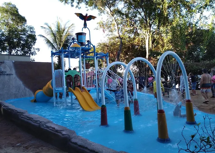 C204 AP-Aldeia do Lago com cozinha e churrasqueira em Caldas Novas